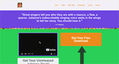 Desktop Screenshot of juliannaraye.com